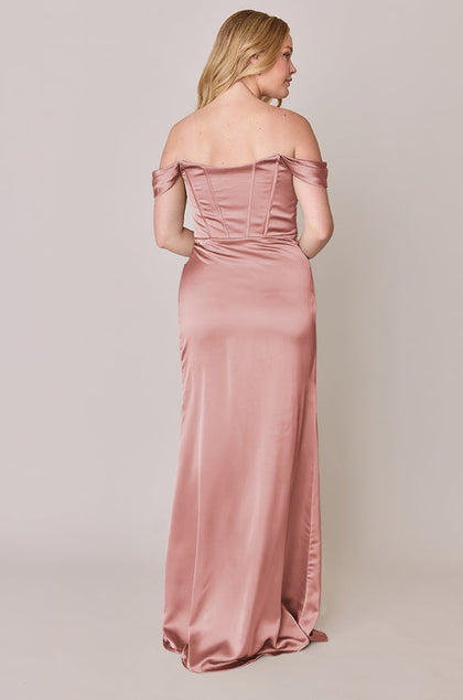 Paris Satin Dress | Made To Order | Blushing Bride