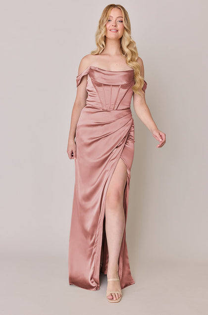 Paris Satin Dress | Made To Order | Blushing Bride