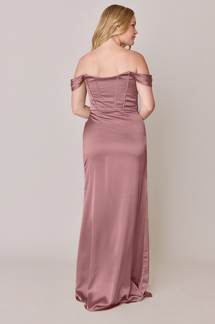 Paris Satin Dress | Made To Order | Rose Quartz