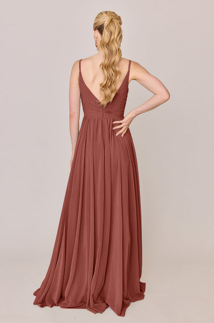 Penelope Chiffon Dress | Made To Order | Cinnamon Rose