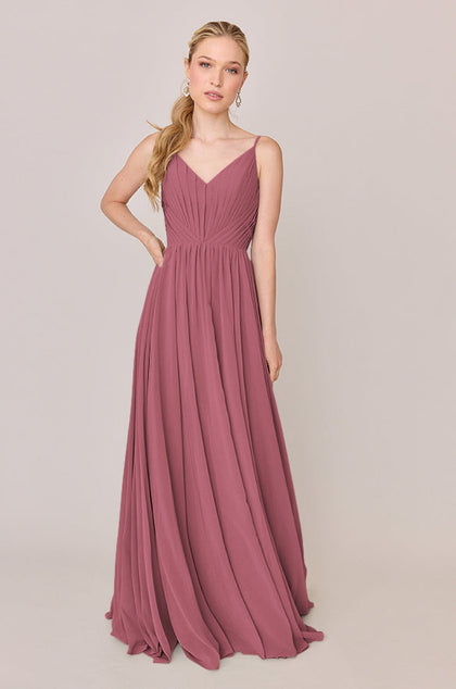 Penelope Chiffon Dress | Made To Order | Rosewood