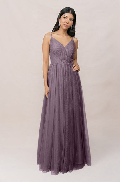 Penelope Tulle Dress | Made To Order | Dusty Purple