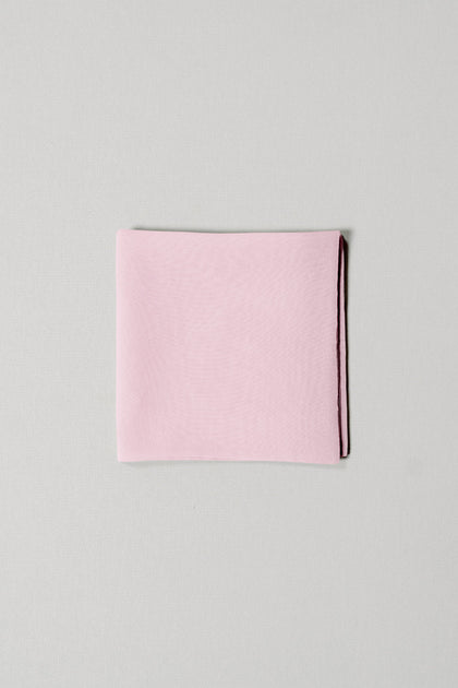 Chiffon Pocket Square | Made To Order | Baby Pink