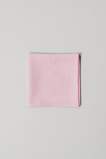 Chiffon Pocket Square | Made To Order | Blush Pink