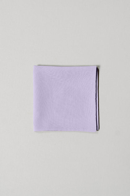Chiffon Pocket Square | Made To Order | Light Lavender