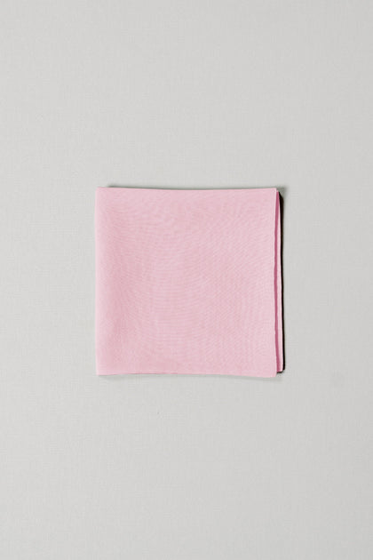 Chiffon Pocket Square | Made To Order | Perfect Pink