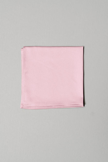 Satin Pocket Square | Made To Order | Baby Pink
