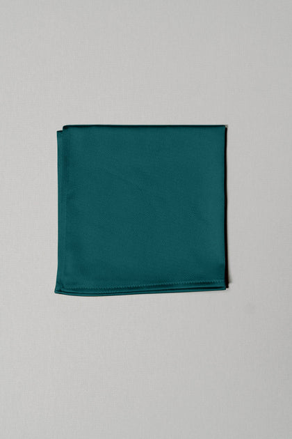 Satin Pocket Square | Made To Order | Classic Emerald