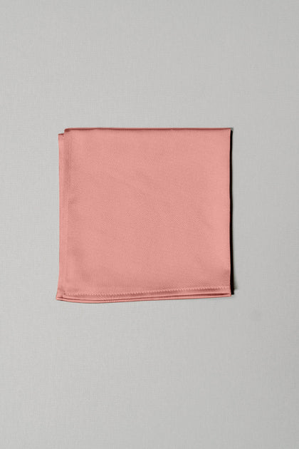 Satin Pocket Square | Made To Order | Desert Rose