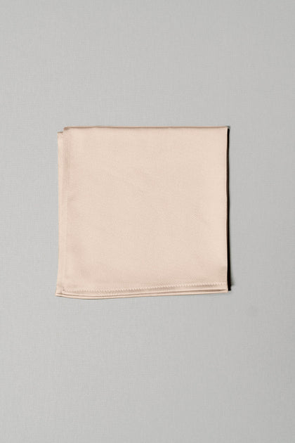Satin Pocket Square | Made To Order | Gold Champagne
