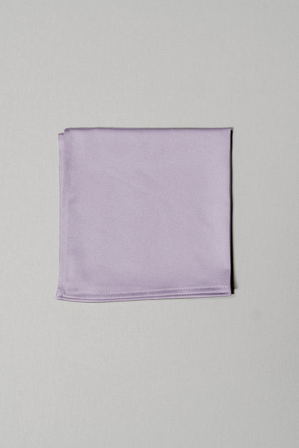 Satin Pocket Square | Made To Order | Light Lavender