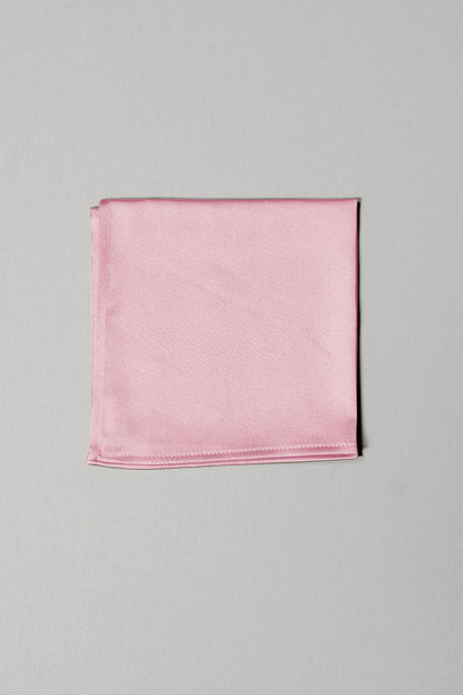 Satin Pocket Square | Made To Order | Perfect Pink