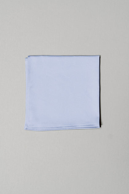 Satin Pocket Square | Made To Order | Periwinkle