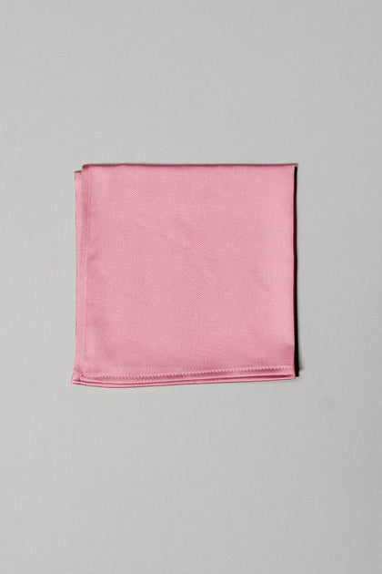 Satin Pocket Square | Made To Order | Rosette