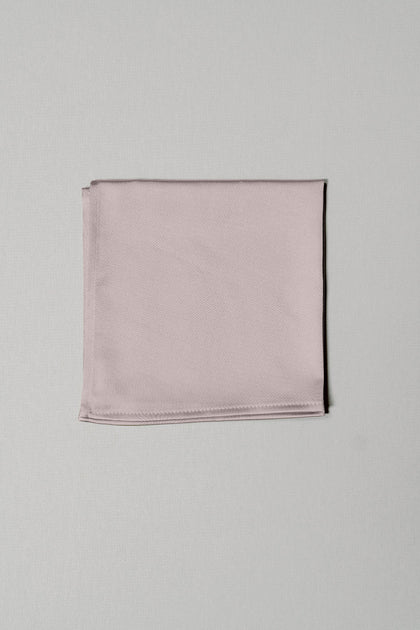 Satin Pocket Square | Made To Order | Taupe