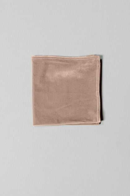 Velvet Pocket Square | Terracotta