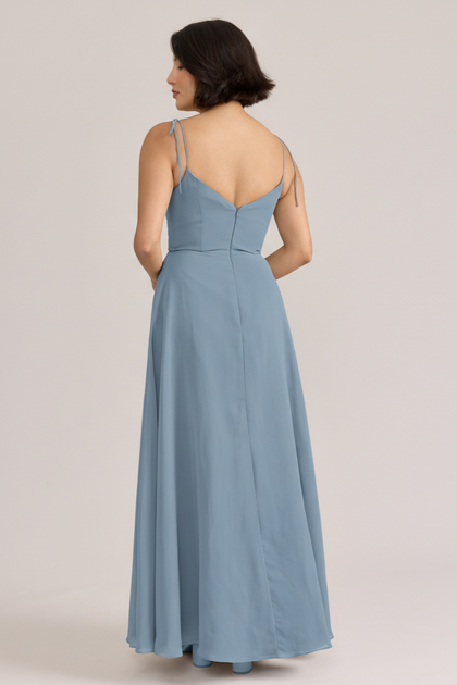 Model: Clarissa; Size: Small; Color: French Blue