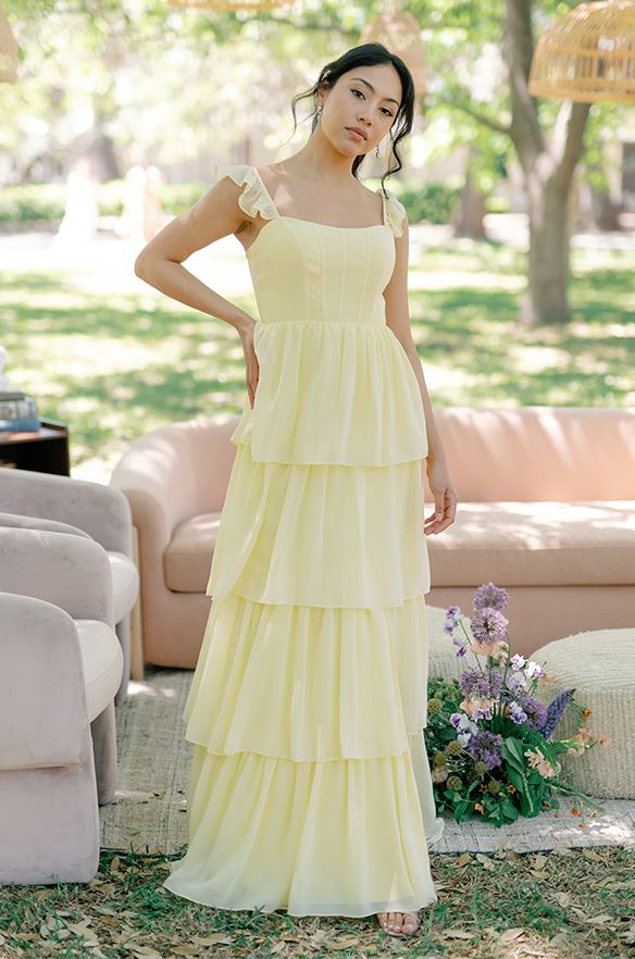 Poppy Chiffon Dress