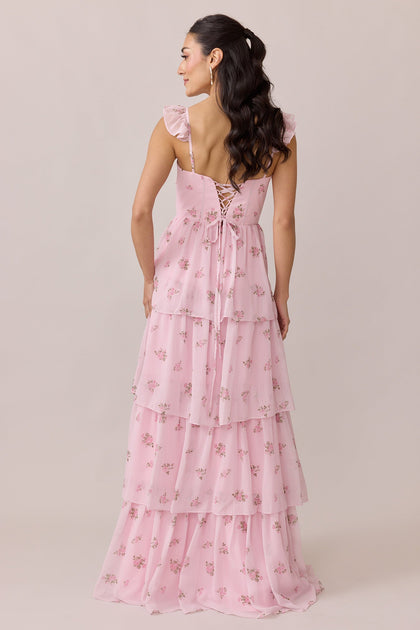 Model: Saije; Size: 4; Color: Baby Pink Petit Rose