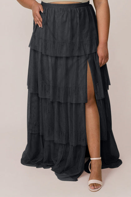 Poppy Tulle Skirt | Made To Order - Black