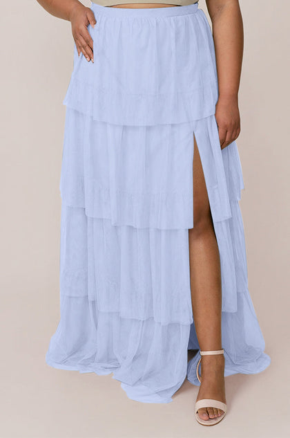 Poppy Tulle Skirt | Made To Order - Periwinkle