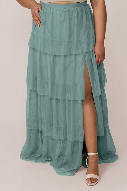 Poppy Tulle Skirt | Made To Order - Rosemary
