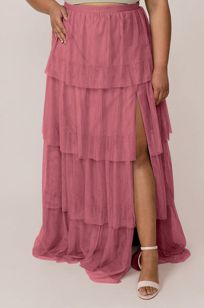 Poppy Tulle Skirt | Made To Order - Rosewood