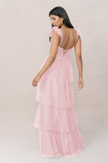 Poppy Tulle Dress | Made To Order | Baby Pink