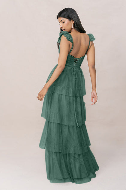 Poppy Tulle Dress | Made To Order | Greenery