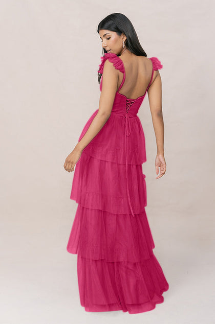 Poppy Tulle Dress | Made To Order | Malibu Pink