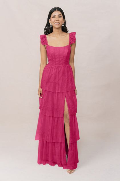 Poppy Tulle Dress | Made To Order | Malibu Pink