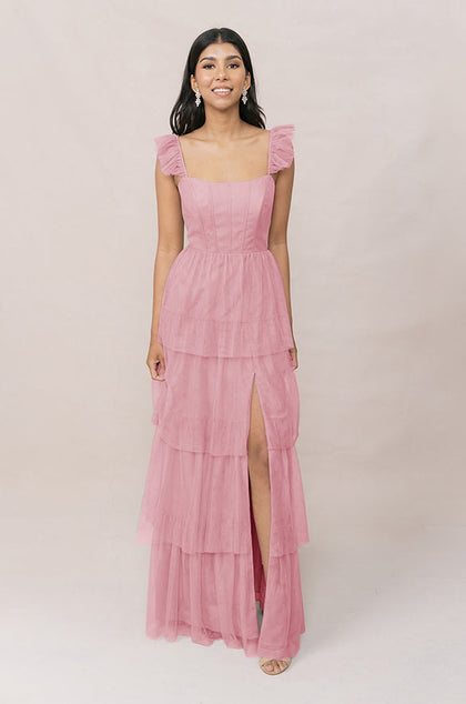 Poppy Tulle Dress | Made To Order | Rosette