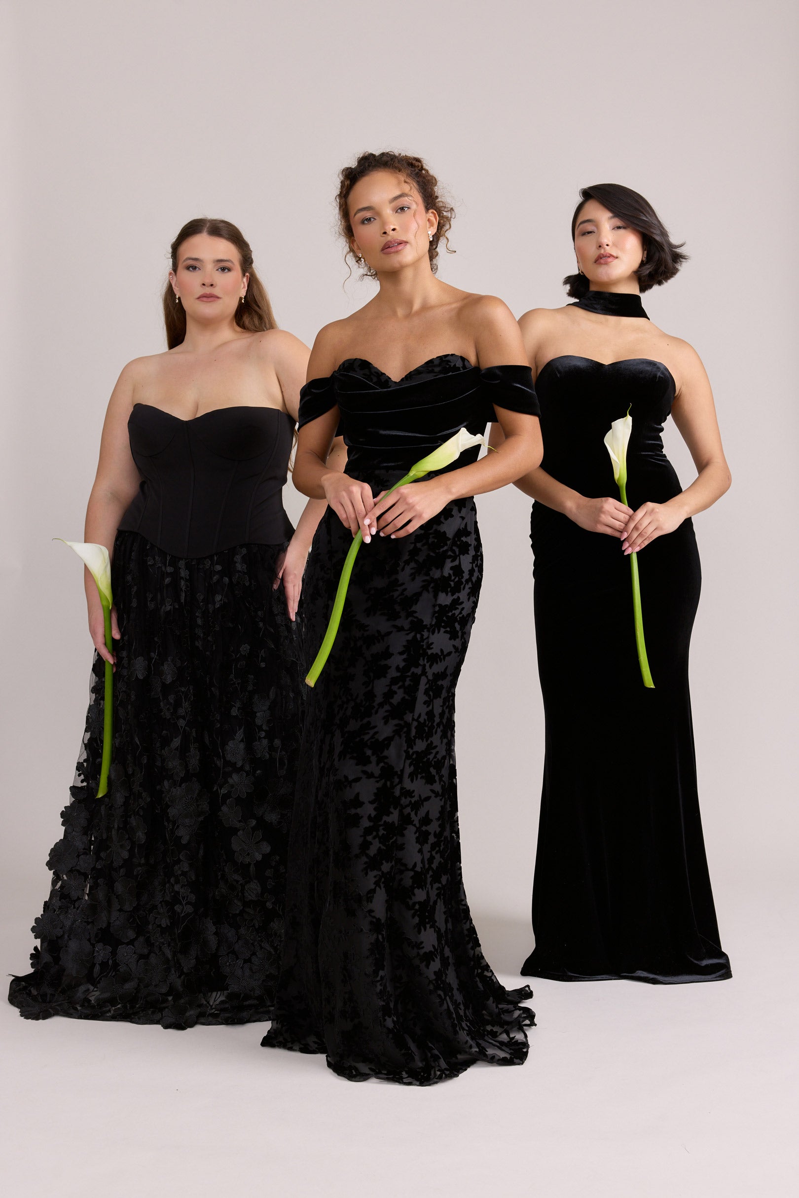 Quincy Floral Burnout Velvet Dress