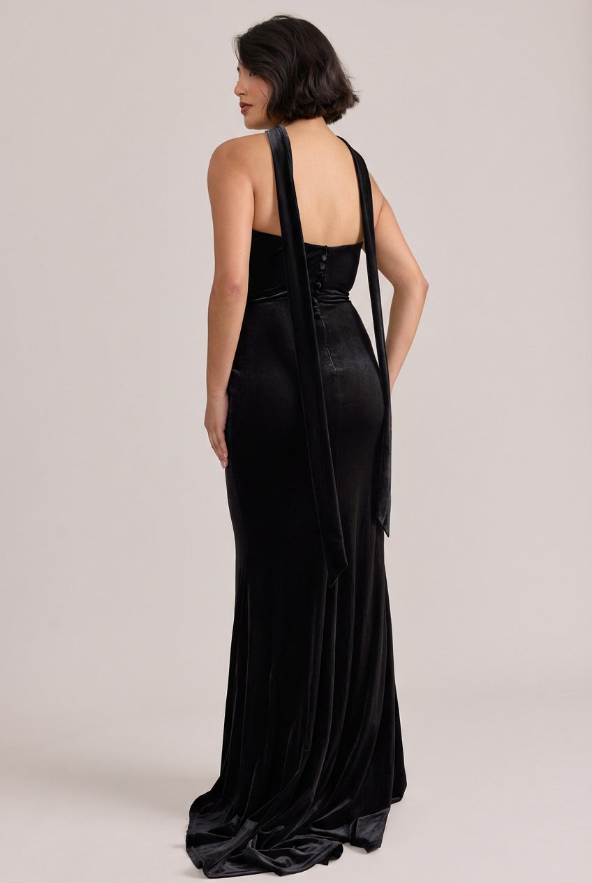Quinn Velvet Dress