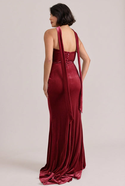 Quinn Velvet Dress | Made To Order | Romantic Rose