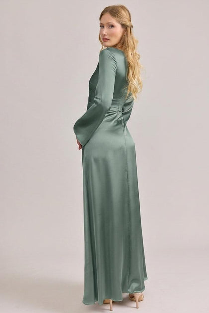 Rhiannon Satin Dress | Made To Order | Rosemary