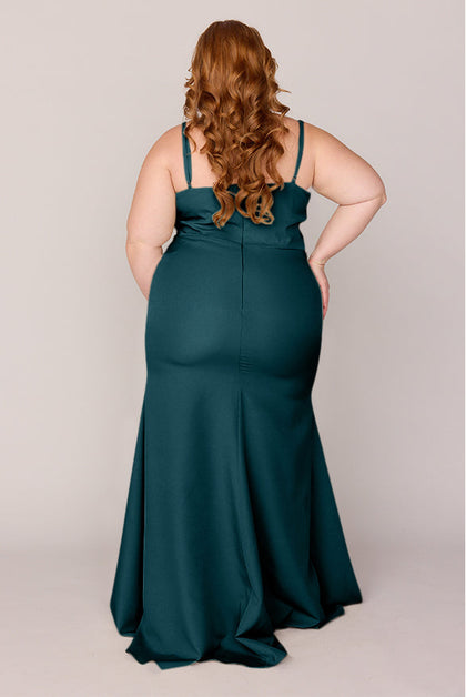 Rory Crepe Dress | Made To Order | Classic Emerald