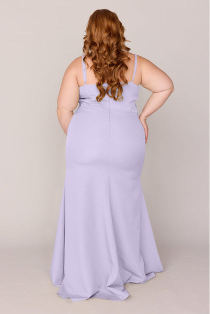Rory Crepe Dress | Made To Order | Light Lavender