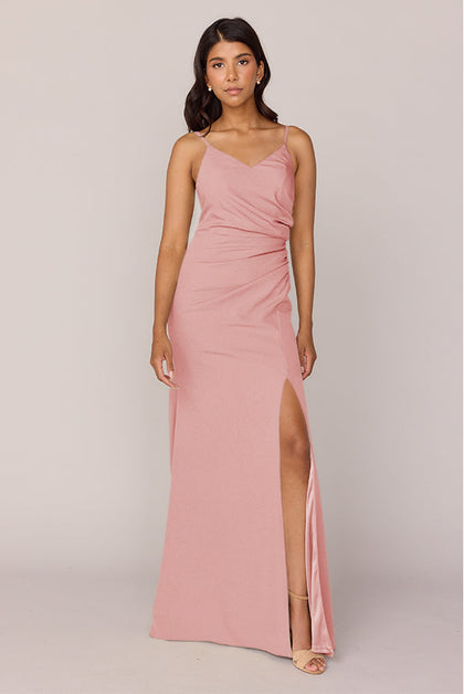 Rory Crepe Dress | Made To Order | Rosette