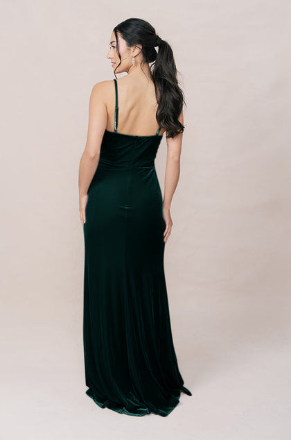 Rory Velvet Dress | Made To Order | Emerald
