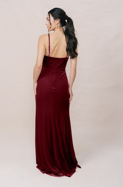 Rory Velvet Dress | Made To Order | Romantic Rose