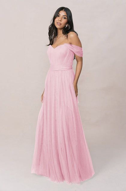 Rosalie Tulle Convertible Dress | Made To Order | Perfect Pink