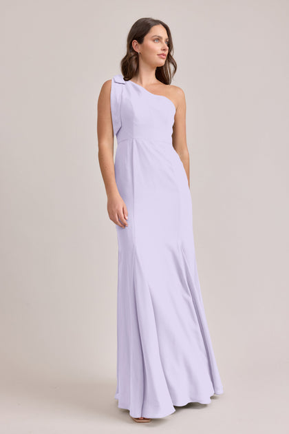 Rowan Chiffon Dress | Made To Order | Light Lavender
