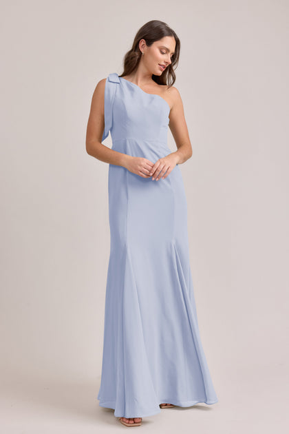 Rowan Chiffon Dress | Made To Order | Periwinkle