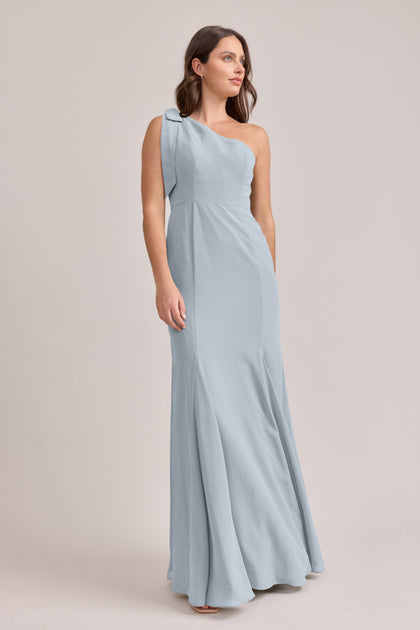 Rowan Chiffon Dress | Made To Order | Sky Blue
