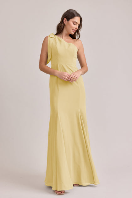 Rowan Chiffon Dress | Made To Order | Yellow