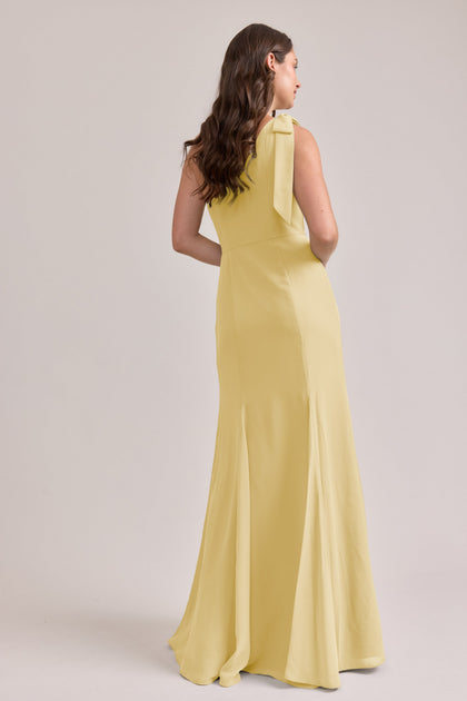 Rowan Chiffon Dress | Made To Order | Yellow