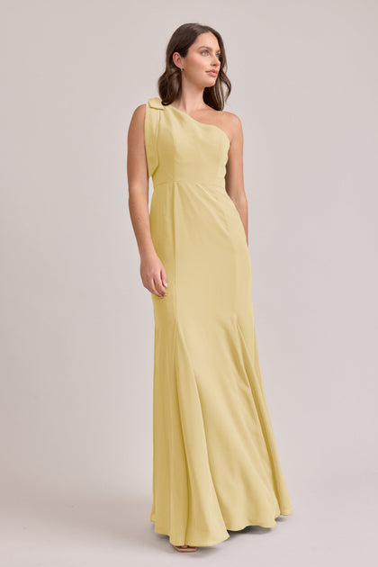 Rowan Chiffon Dress | Made To Order | Yellow