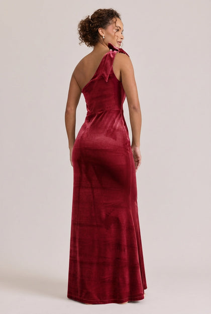 Rowan Velvet Dress | Made To Order | Romantic Rose