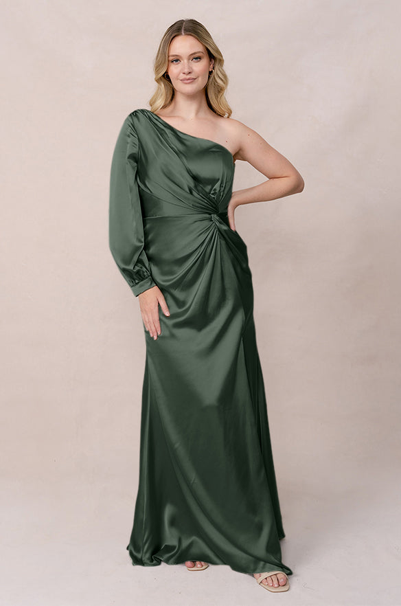satin olive green dress Sample Deep Aurora Color:Pink plaid restaurant hostess dress elegant effect Jamaican Fashion Tips: Dressing